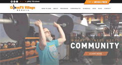Desktop Screenshot of crossfitvillageberwyn.com