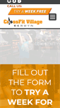 Mobile Screenshot of crossfitvillageberwyn.com